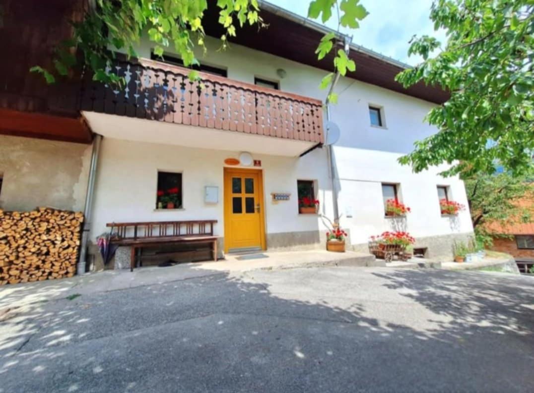 Ferienwohnung Pr' Hribar Zgornje Gorje Exterior foto