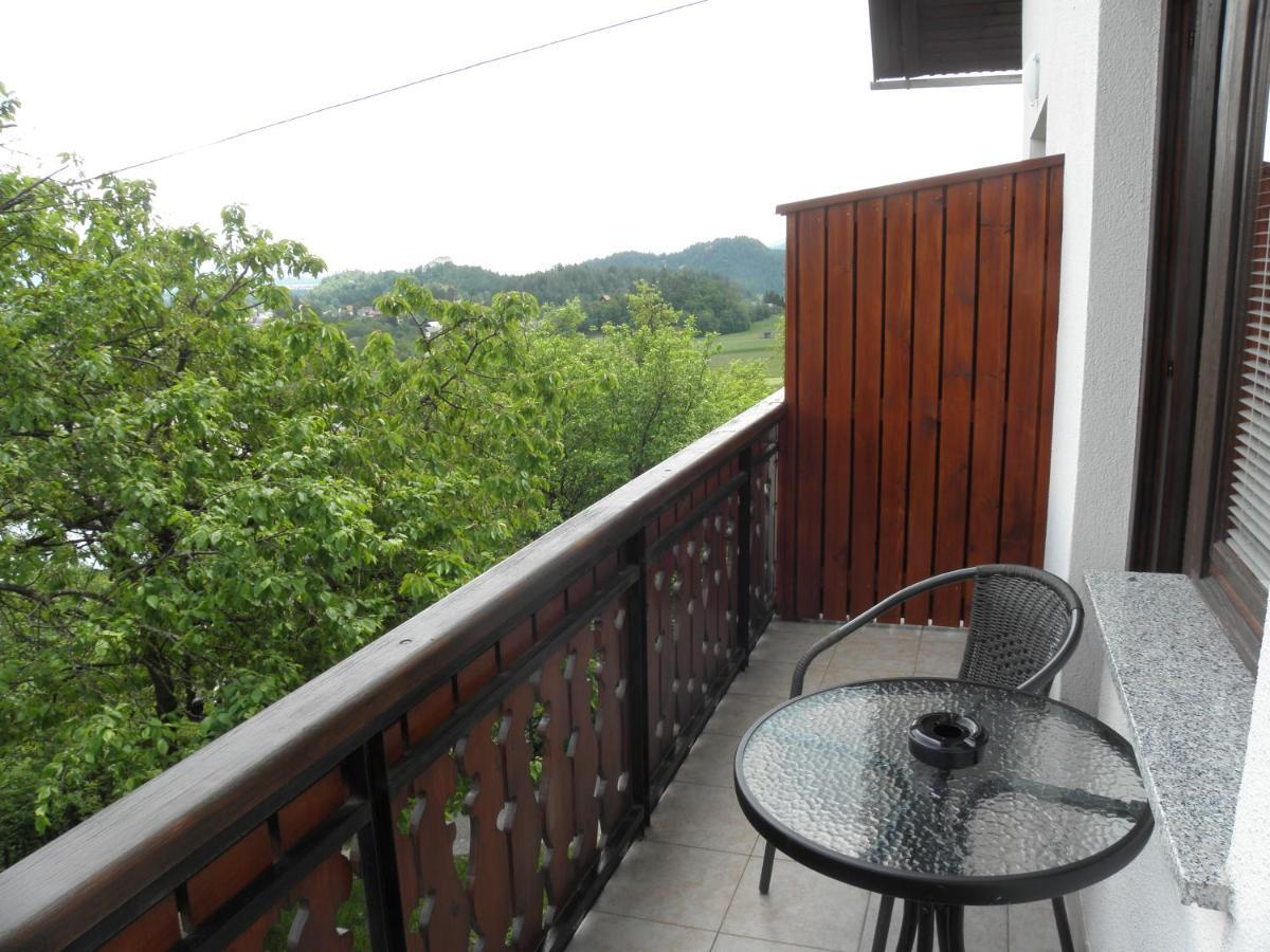 Ferienwohnung Pr' Hribar Zgornje Gorje Exterior foto